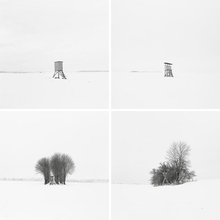 Foto-Aufnahmen im Schnee